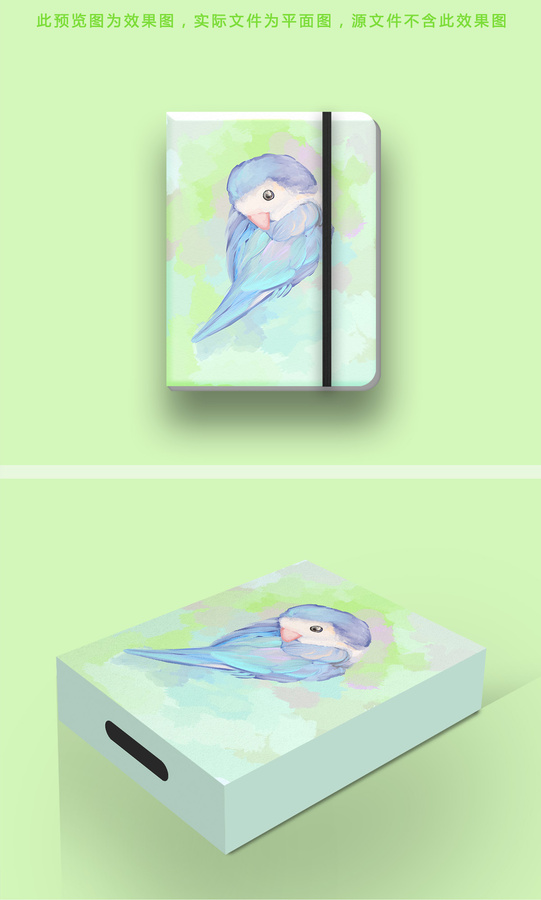 鸚鵡插畫