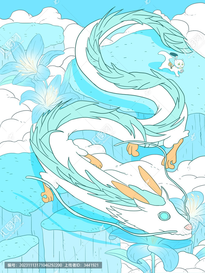 生肖插畫插圖
