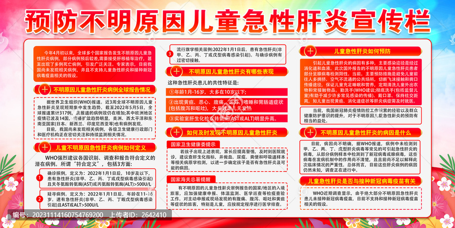 健康教育宣傳欄