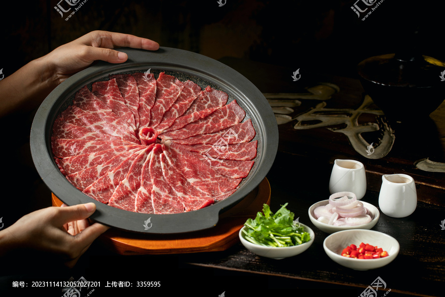 雪花牛肉