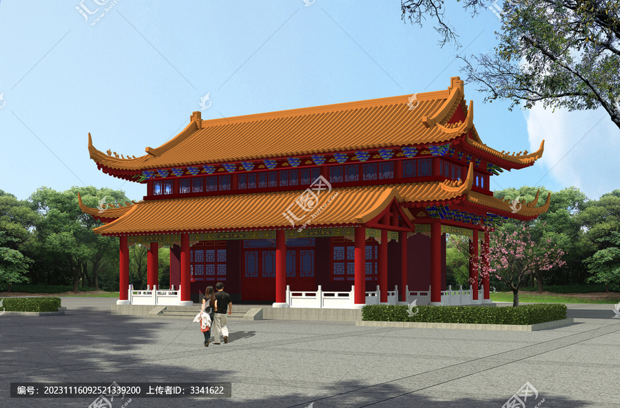 古建效果圖