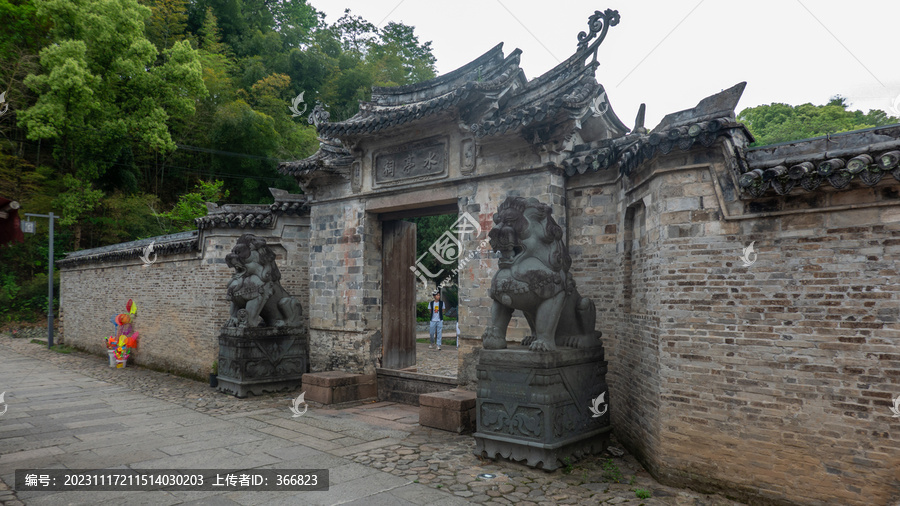 永嘉岩头镇丽水街景区