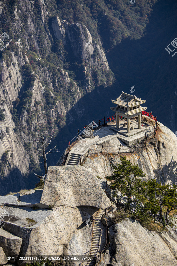 西岳华山风光