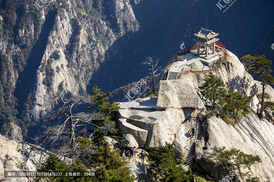 西岳华山风光