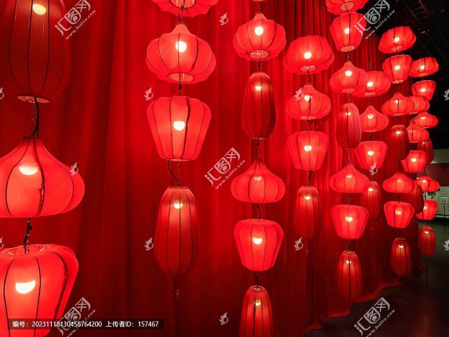传统文化大红灯笼