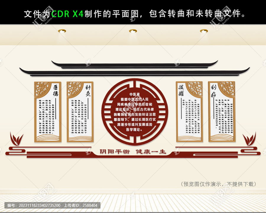 中醫(yī)針灸文化墻