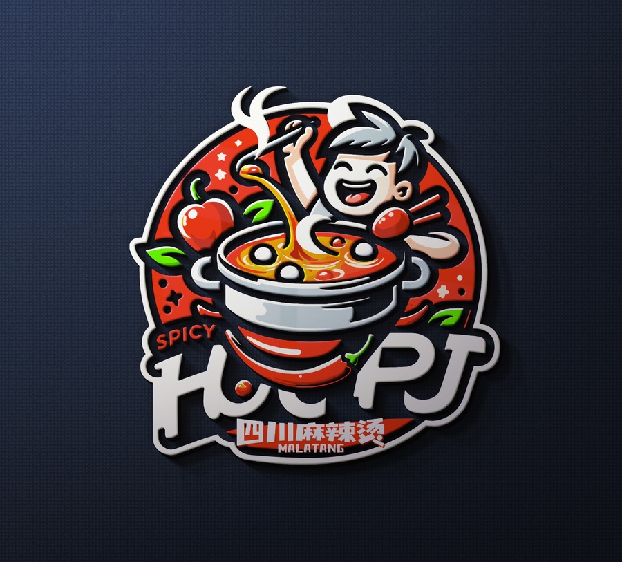 麻辣燙logo