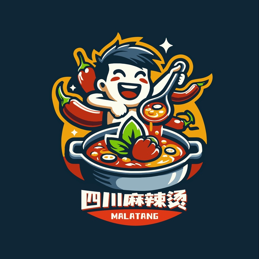 麻辣燙logo