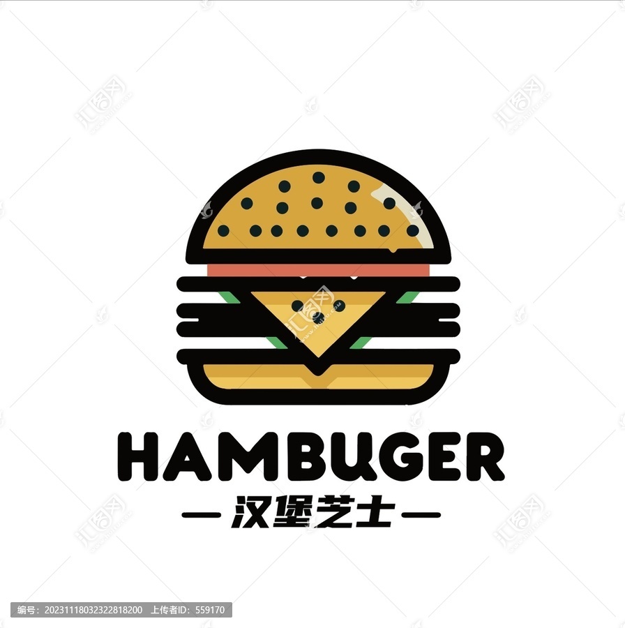 漢堡芝士logo