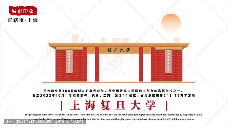 復(fù)旦校門