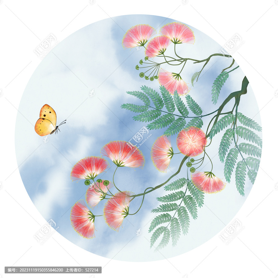 合歡花