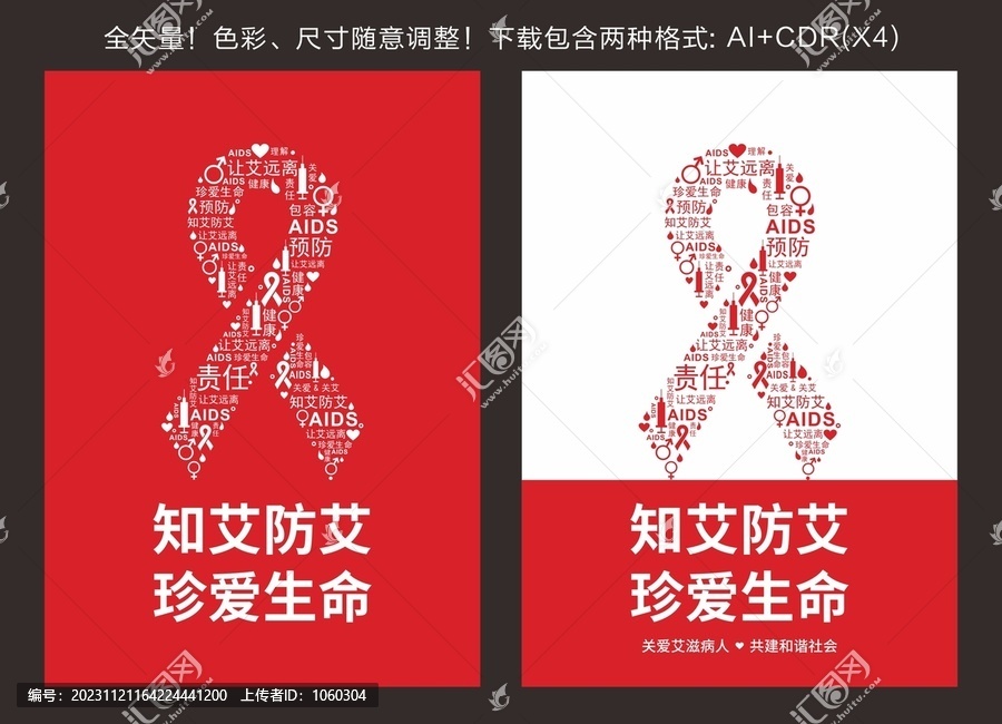 艾滋病海報