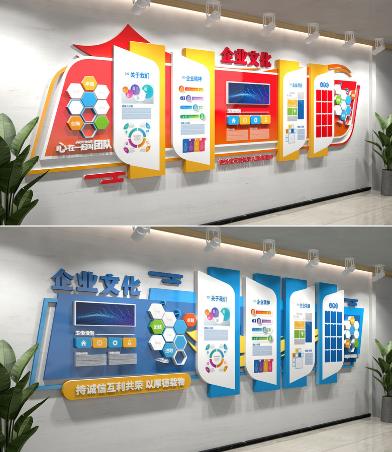 企業(yè)全套文化墻