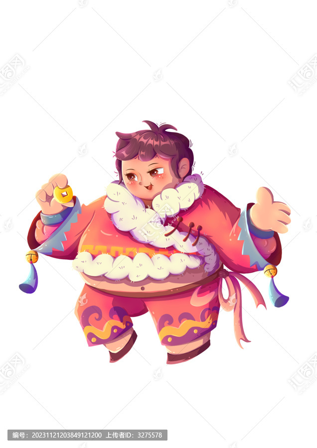 春節(jié)男孩