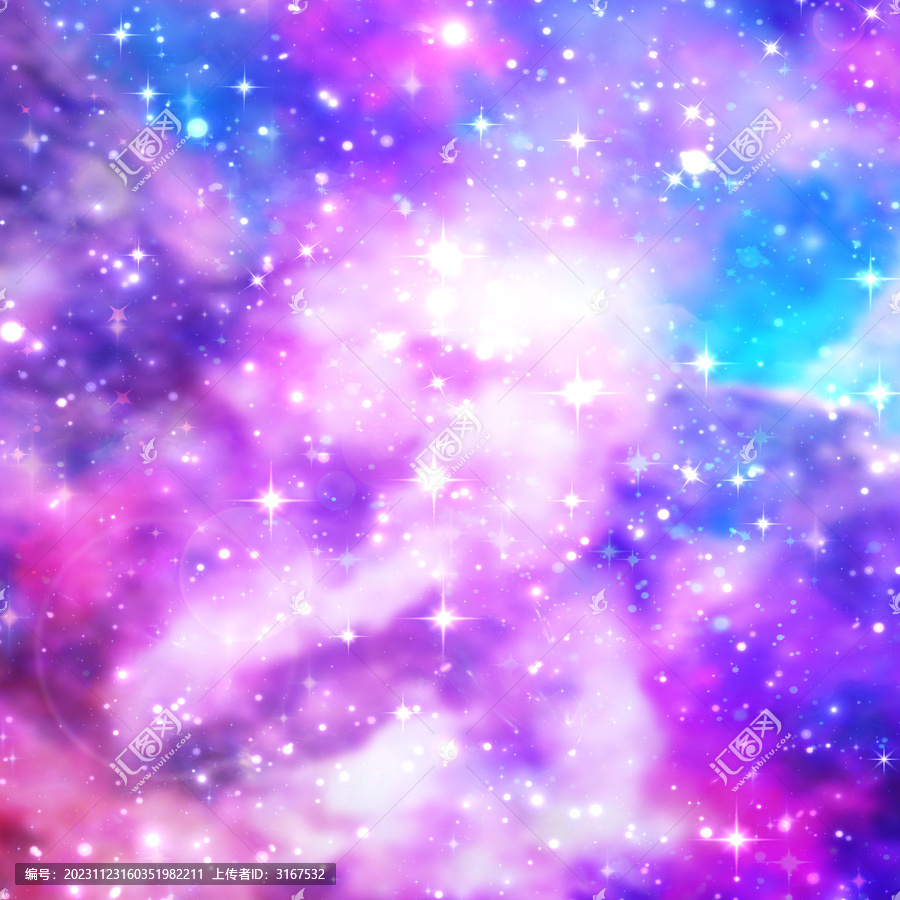 璀璨夢(mèng)幻星空