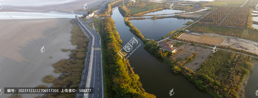 杭州钱塘区大江东江海湿地