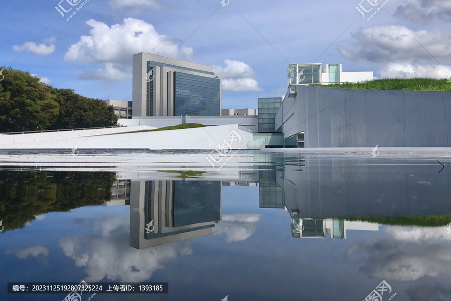 日本千叶县印西市街景建筑风格