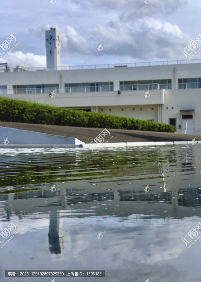 日本千叶县印西市街景建筑风格