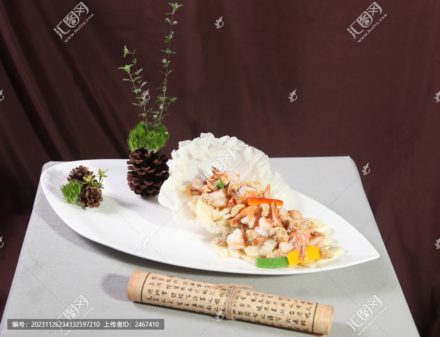 山藥蝦仁