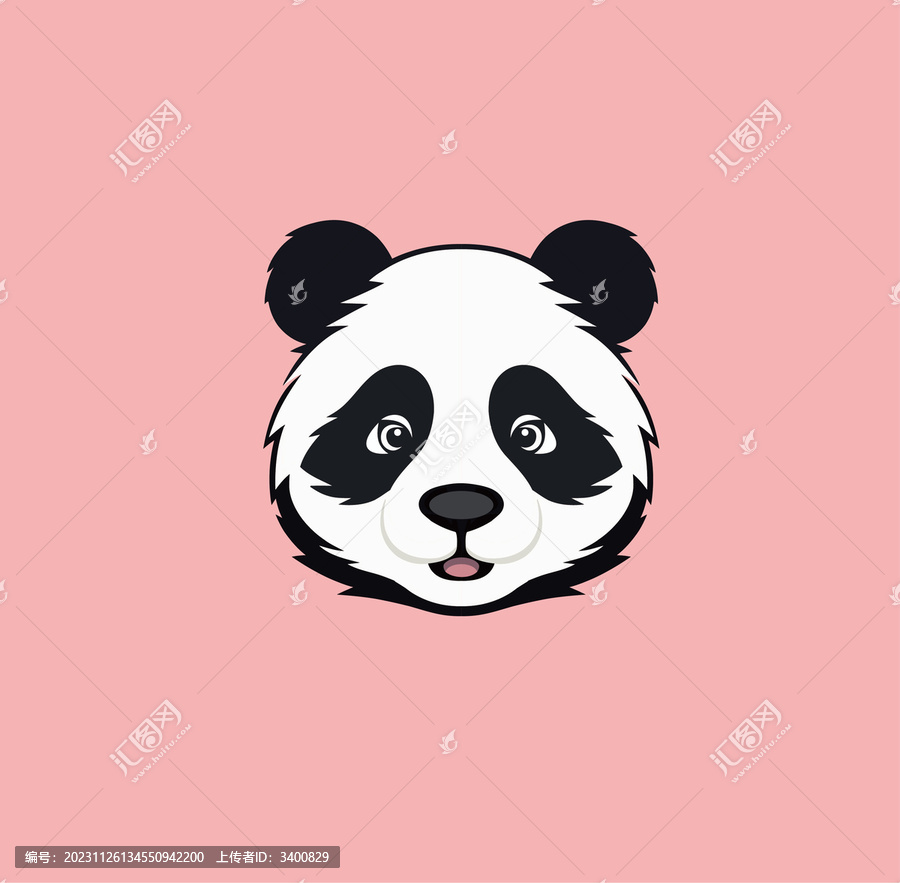 熊貓卡通圖案