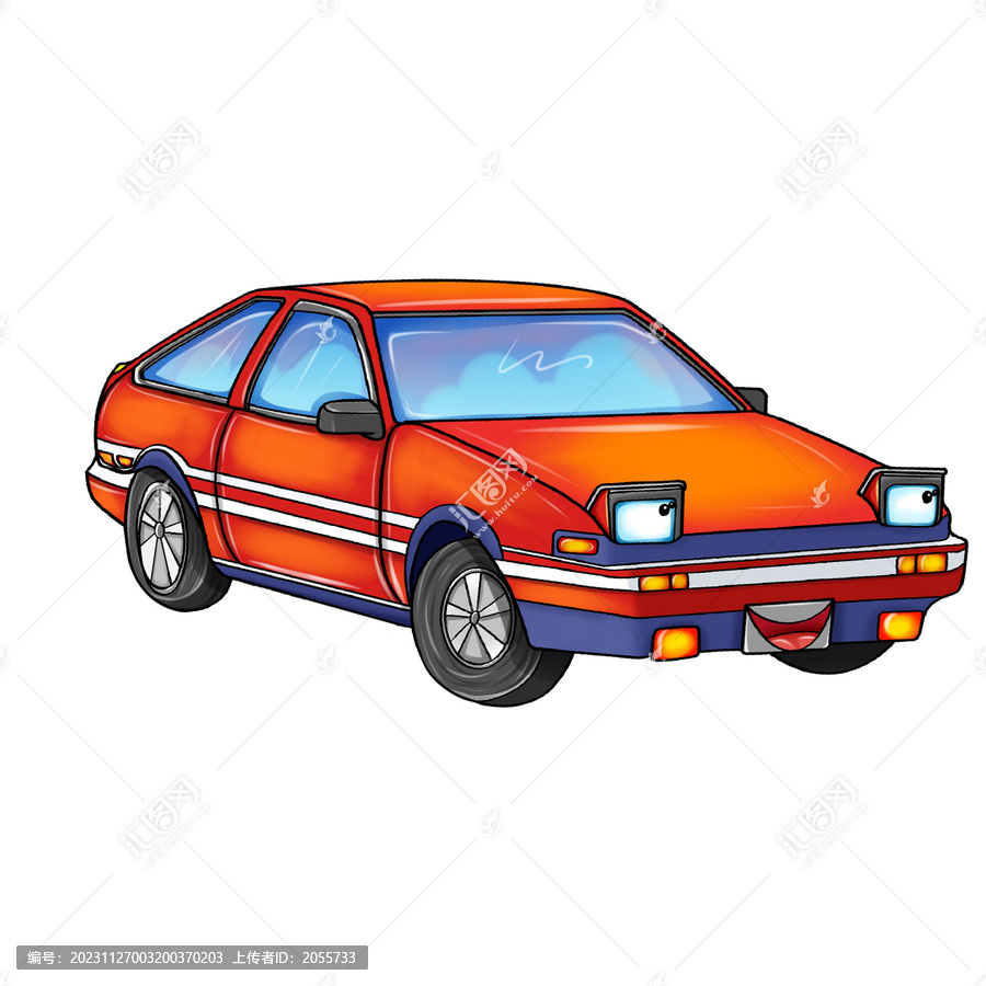 卡通汽車素材