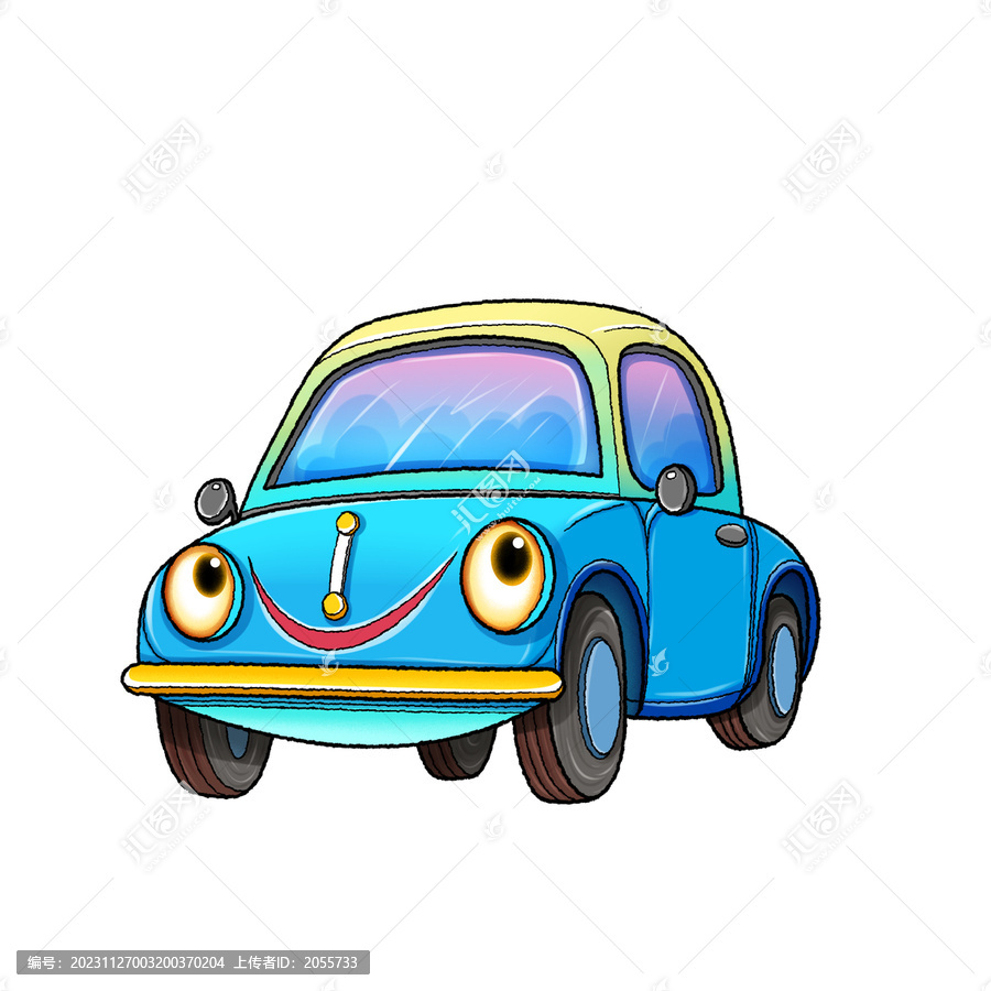 卡通素材汽車