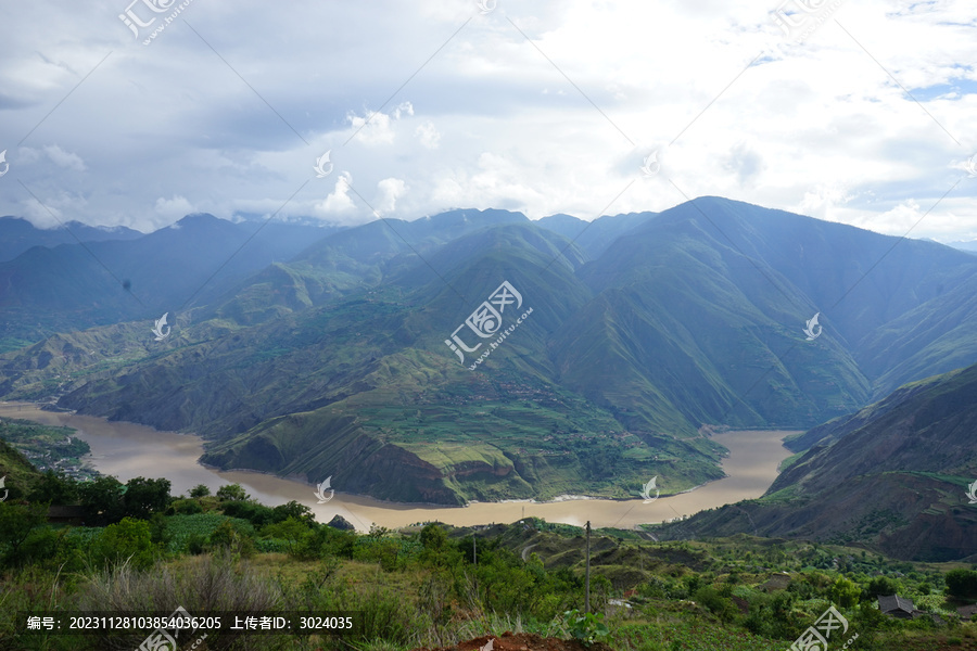 金沙江风景