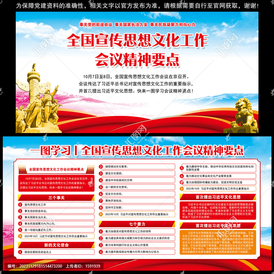 全國(guó)宣傳思想文化工作會(huì)議精神