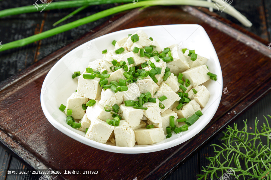 小蔥拌豆腐