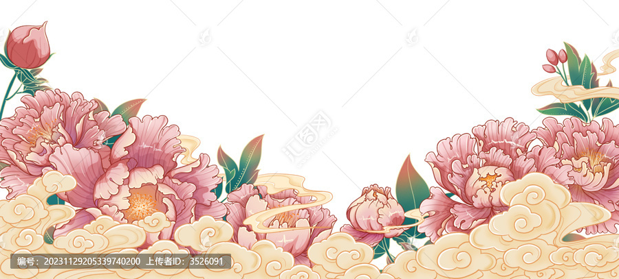 牡丹花素材