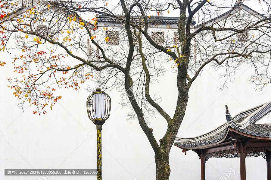 水墨秋景