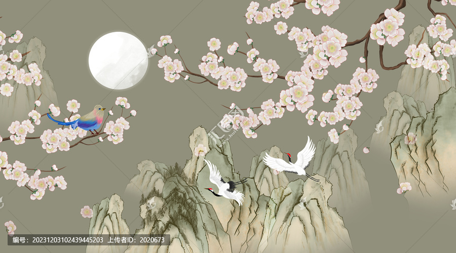 新中式花鳥