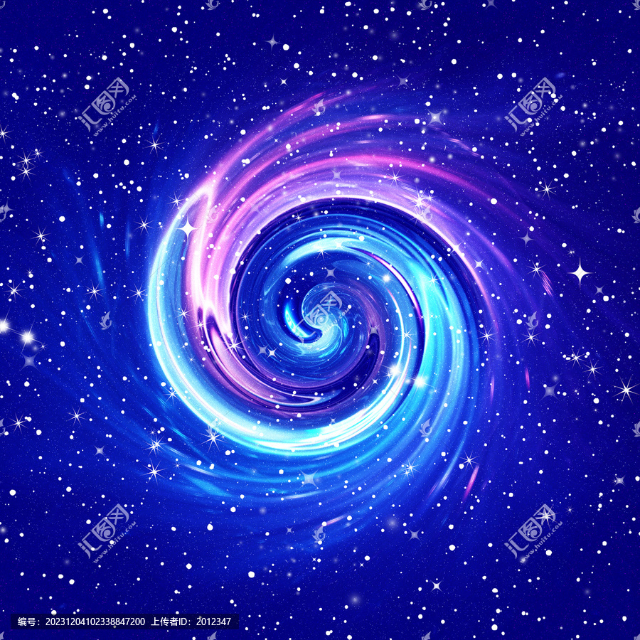 夢(mèng)幻星空旋渦