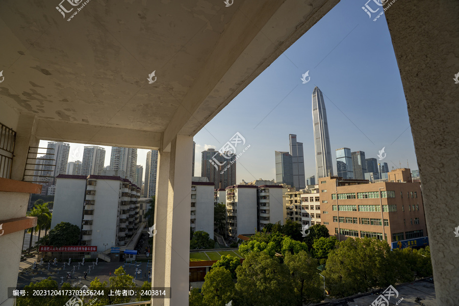 城市建筑深圳皇岗村