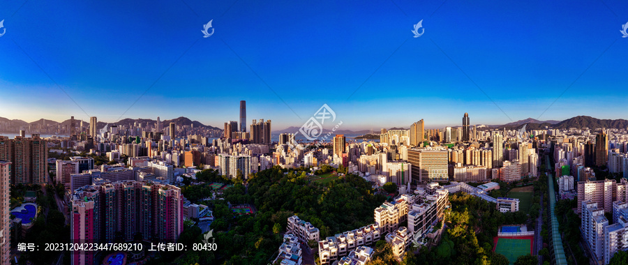 香港高楼航拍