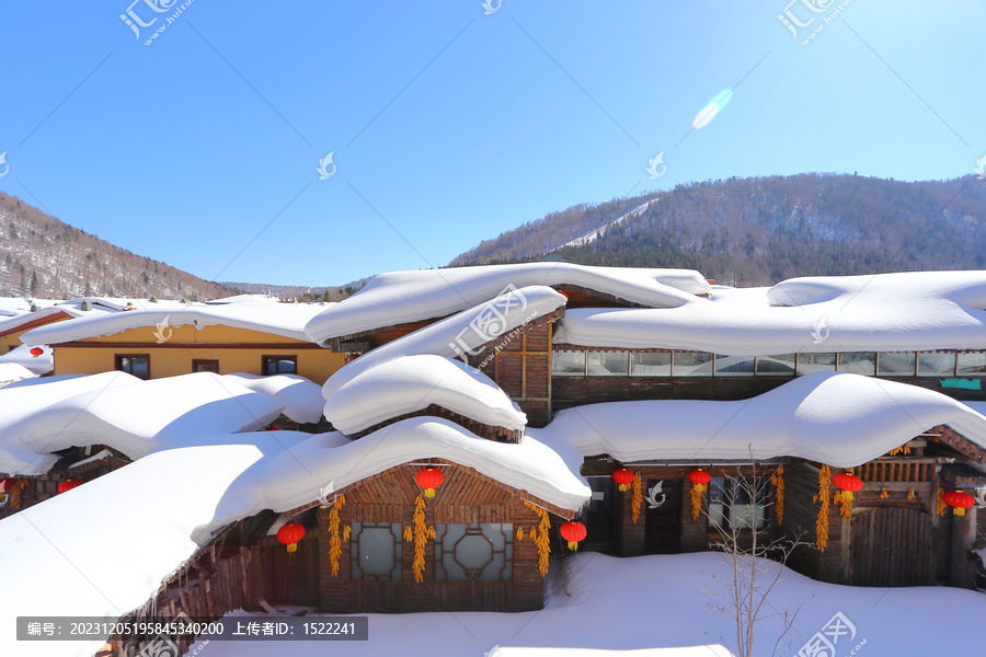 雪乡雪景