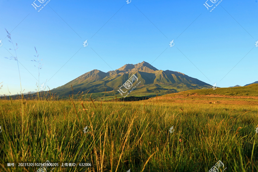 青海祁连主峰牛心山