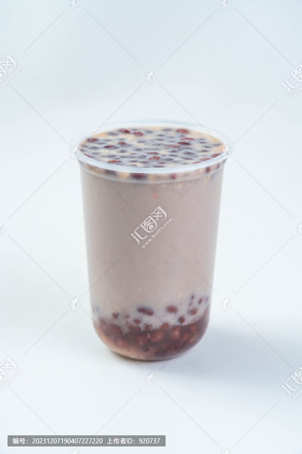 红豆奶茶