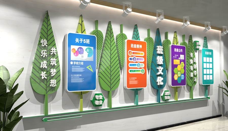 班級班組文化墻