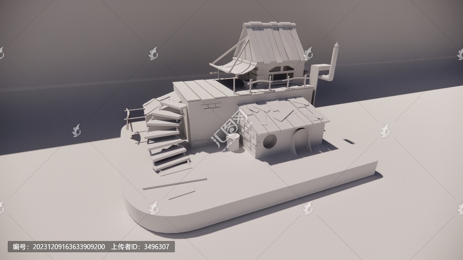 游戲風小房子