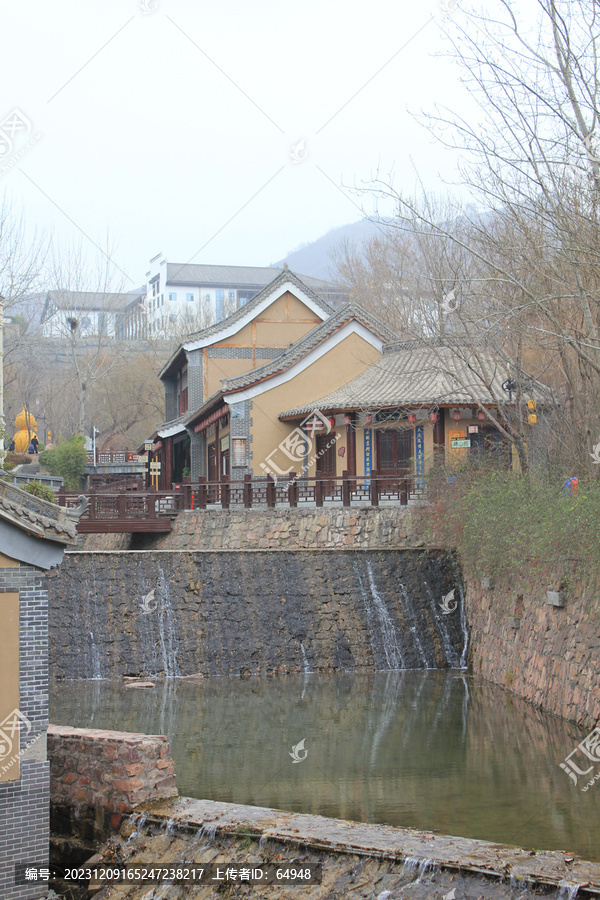 建筑风格徽派古镇徽州民国建筑