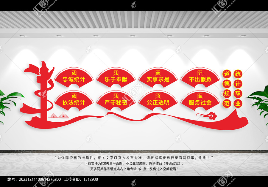 統(tǒng)計(jì)局文化墻