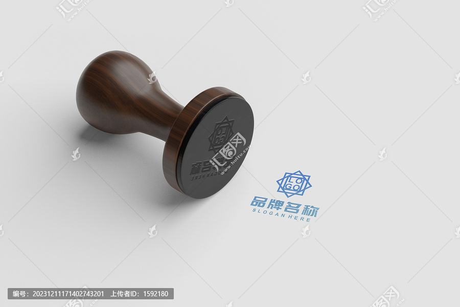 印章标志LOGO样机