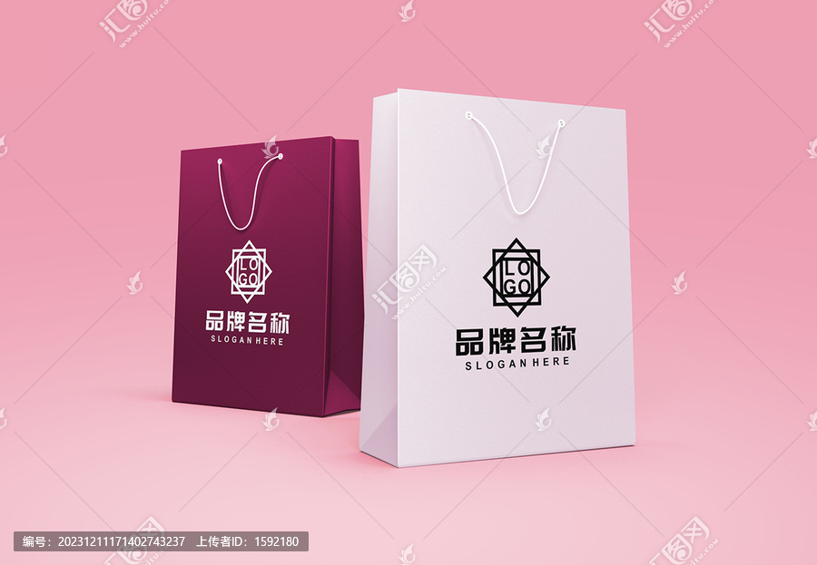 禮品袋LOGO效果樣機