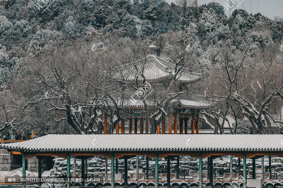 颐和园雪景