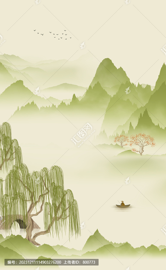 禪意新中式山水