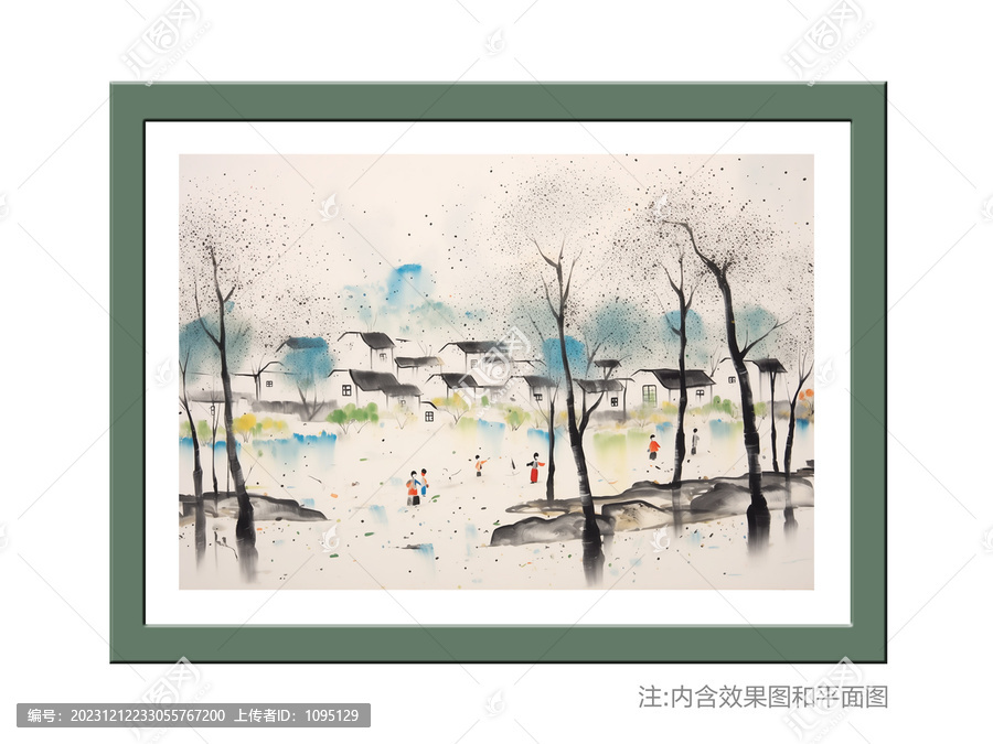 水墨意境畫