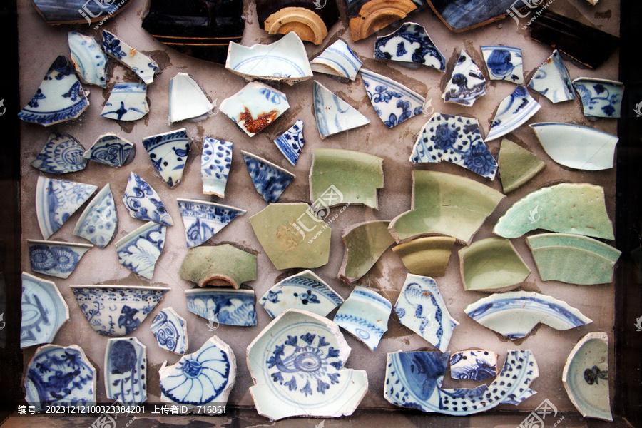 元明清时期陶瓷器残片