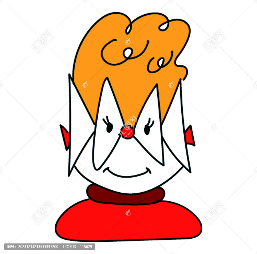 LOGO形象原創(chuàng)魚叔叔卡通造型