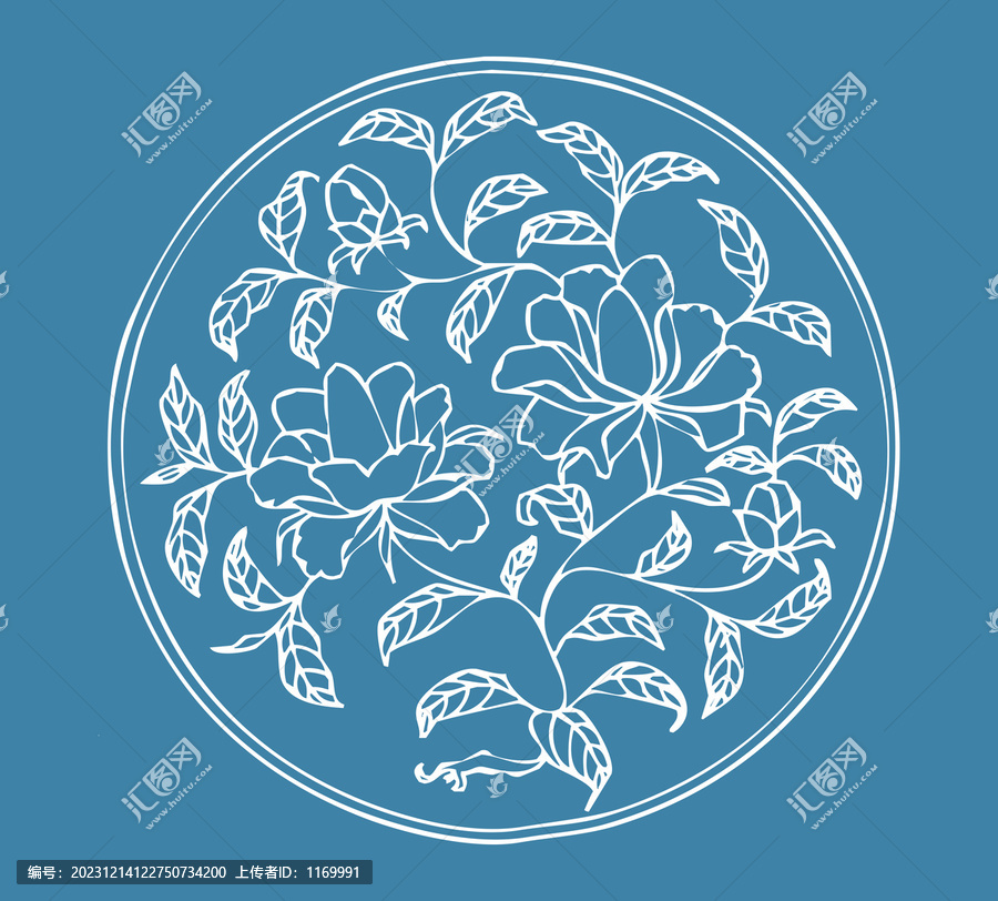 古典花紋傳統(tǒng)花紋